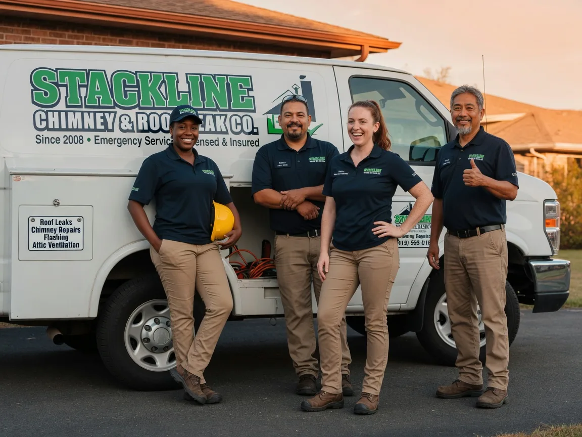 Chimney flashing repair company in Gualala, CA